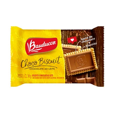 Chocobiscoito Ao Leite Bauducco 36g