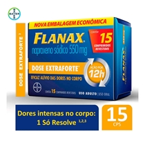 Flanax 550mg 15 Comprimidos Revestidos