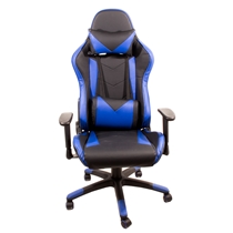 Cadeira Gamer Latcor Preto E Azul JAO5987