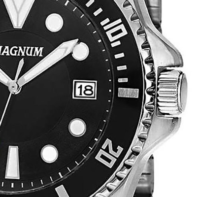 Relógio Magnum Masculino Analógico MA33059T Prata
