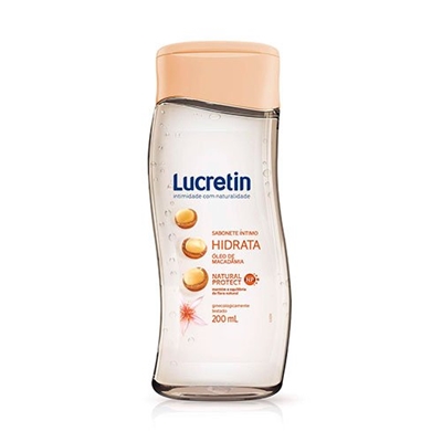 Sabonete Líquido Íntimo Hidratante Lucretin 200ml