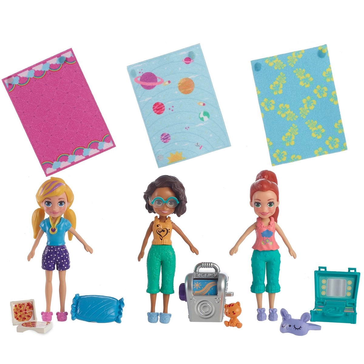 Polly Pocket! Clubhouse da Polly Set de Jogos Polly e Peaches Nova Polly  Mattel - Bonecas - Magazine Luiza