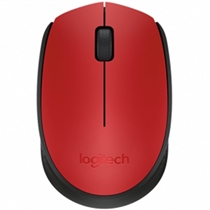 Mouse Sem Fio Logitech Vermelho M170