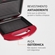 Sanduicheira Mondial Premium 8641 Inox/Vermelho