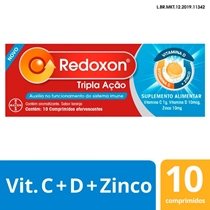 Redoxon Tripla Ação 10 Comprimidos Efervescentes