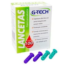 Lanceta para Lancetador 30 G-Tech 100 Unidades