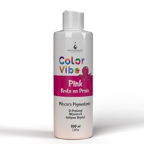 Máscara Pigmentante Gota do Mato Color Vibe Pink Festa na Praia 100ml