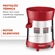 Espremedor de Frutas Mondial E-24 Bivolt Turbo 250W Vermelho Inox