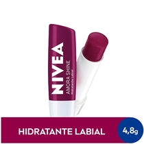 Nivea Lip Care Stick Protetor Labial Amora Shine 4,8g