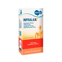 Infralax 300+30+125+50mg EMS 30 Comprimidos