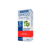 Ginkgo Catarinense 80mg  30 Comprimidos Revestidos