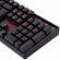 Teclado Mecânico Gamer Redragon Mitra Sigle Color USB Preto K551-1