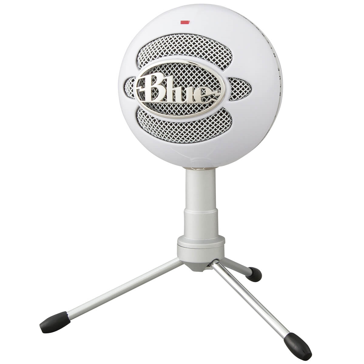 Condensador para gravação, música, podcasts, jogos, bola de gelo azul  original, microfone de gravação para capturar voz, música, jogos, mesa de  gelo - AliExpress