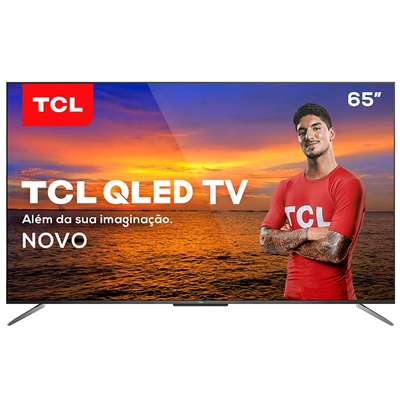 Tv 65" Qled TCL 4k - Ultra Hd Smart - 65c715