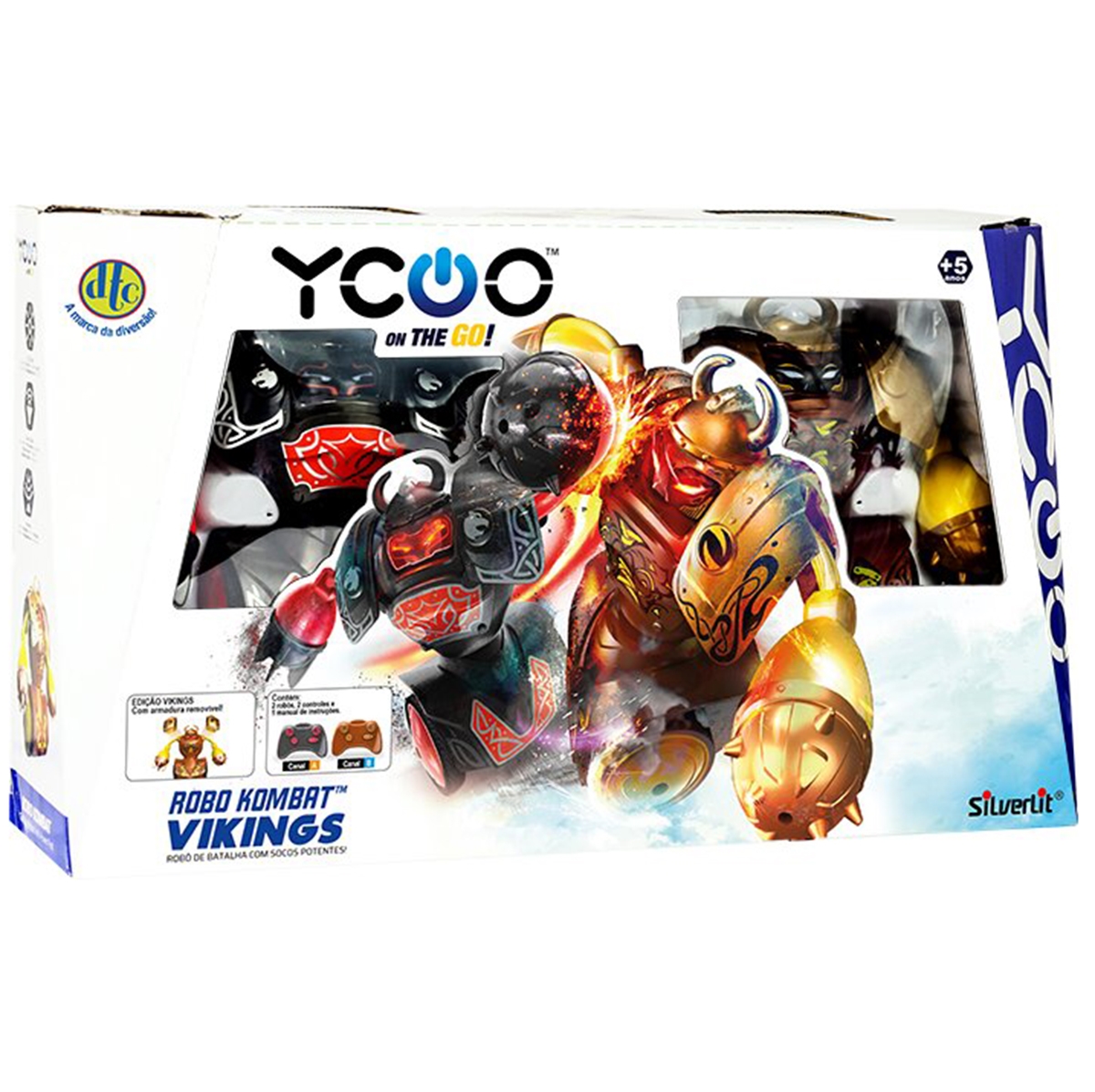 Brinquedos - Robô Kombat Vikings - Silverlit - DTC - Loja Virtual