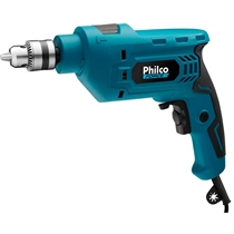 Furadeira De Impacto Philco Force 650W 5 Velocidades Azul E Preto - PFU01