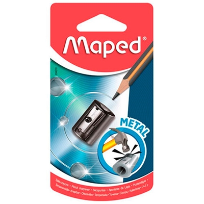 Apontador Maped Satelite Metal Com 1 Unidade 034019 Cores Sortidas