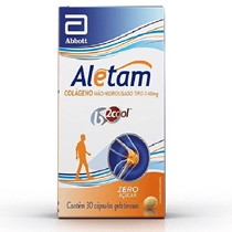 Aletam Colageno 40mg 30 Cápsulas Abbott