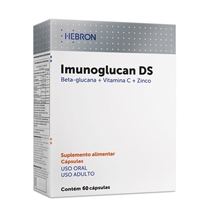 Imunoglucan DS 60 Cápsulas Hebron Suplemento Alimentar