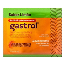 Gastrol Efervescente 5g Sabor Limão