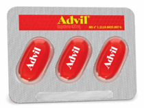 Advil 400mg 3 Cápsulas Ibuprofeno Pfizer