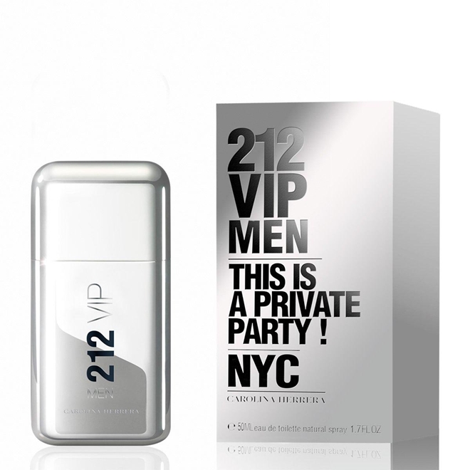Perfume Masculino 212 VIP Men Eau de Toilette 50ml | Bemol Farma