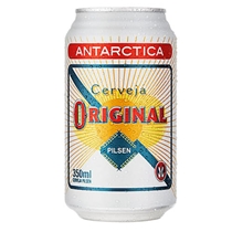 Cerveja Antarctica Original Pilsen Lata 350ml - 12 Unidades