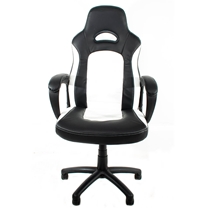 Cadeira Para Escritório Latcor SP-99240N Branco E Preto