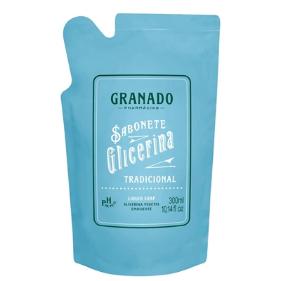 Refil Sabonete Líquido Glicerina Tradicional Granado 300ml