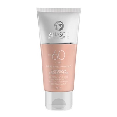 Protetor Solar Facial Base Clara Anasol Multi Função Fps 60 60g