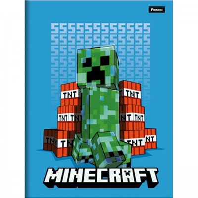 Caderno de Desenho - Minecraft