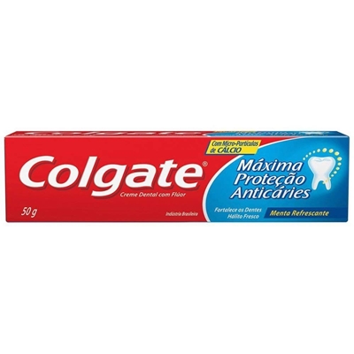 Creme Dental Colgate Máxima Proteção Anticáries 50g