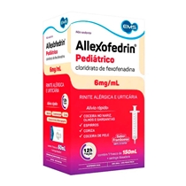 Allexofedrin 6mg/ml Suspensão Oral Infantil 150mL