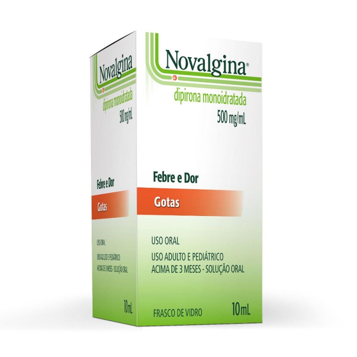 Novalgina 500mg/ml Solução Oral Gotas 10mlBemol Farma