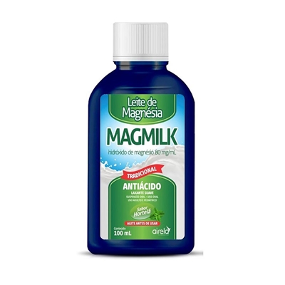 Leite de Magnésia  Magmilk 100mL