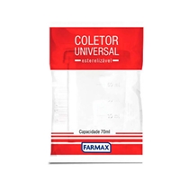 Coletor Universal Farmax Esterilizável 70ml