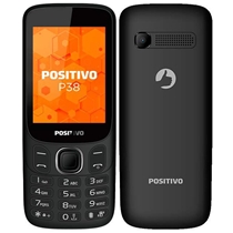 Celular Positivo P38 128MB Preto Tela 2.8" Dual Chip Câmera VGA 64MB RAM