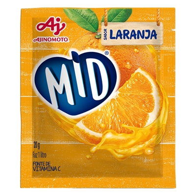 Refresco MID Laranja 20g