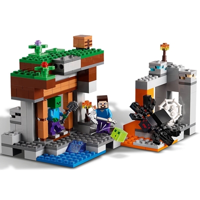 Lego Brinquedo De Montar Minecraft Mar Peixes Blocos A Batalha