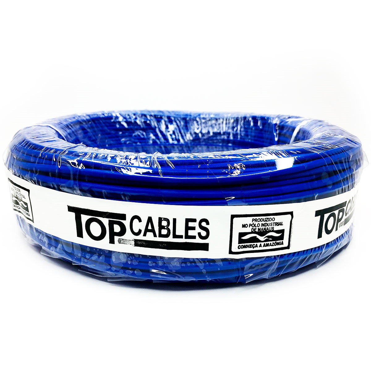 CABLE 6 mm - 100 M AZUL