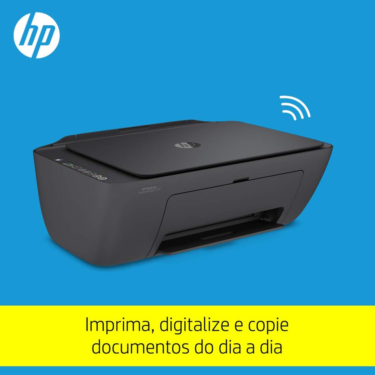 Impressora Multifuncional HP DeskJet Ink Advantage 2774 Impressão Cópia  Digitalização Digitaliza PDF na Americanas Empresas