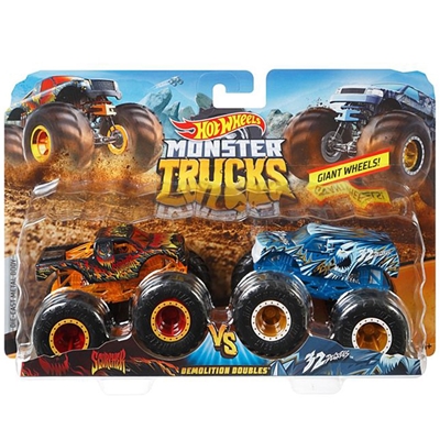 Carro Mattel Hot Whells Monster Truck FYJ64 Modelos Sortidos