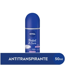 Desodorante Antitranspirante Roll On Nivea Protect & Care 50ml