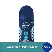 Desodorante Roll-On Nivea Dry Fresh Masculino 50ml