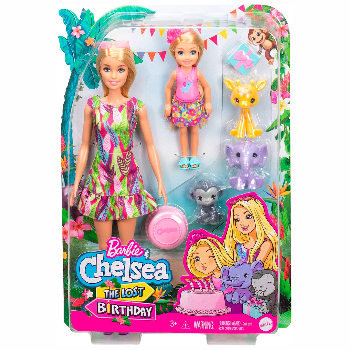 Barbie Cutie Reveal Boneca Série Selva Item Sortido – 1 Unidade