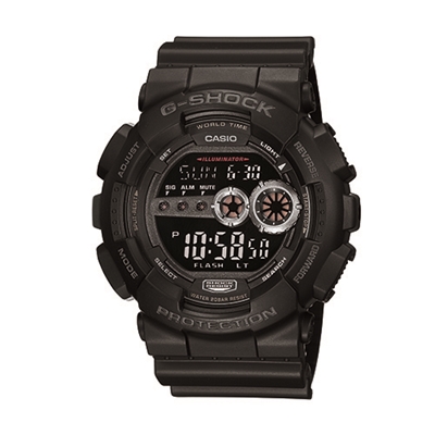 Relógio Casio G-Shock Digital Masculino GD-100-1BDR Preto