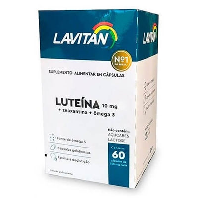Lavitan Luteína 60 Cápsulas