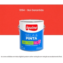 Tinta Acrilica Iquine Standard Fosco 3,2L Sela & Pinta 1094 Boi Garantido (MP)