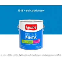 Tinta Acrilica Iquine Standard Fosco 3,2L Sela & Pinta 1345 Boi Caprichoso (MP)