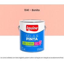 Tinta Acrilica Iquine Standard Fosco 3,2L Sela & Pinta 1041 Bonito (MP)